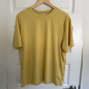 Ten Thousand Interval Shirt Athletic Yellow Breathable Men's XL Gym Workout